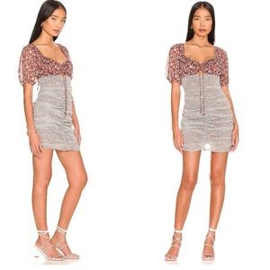 Free People X Revolve Tessa Floral Mini Dress